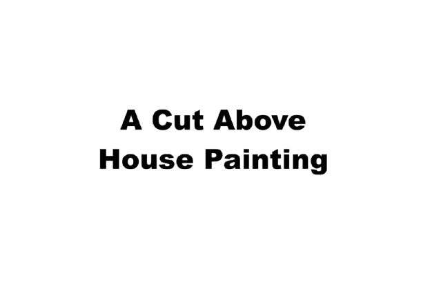 A Cut Above House Painting Logo Clear